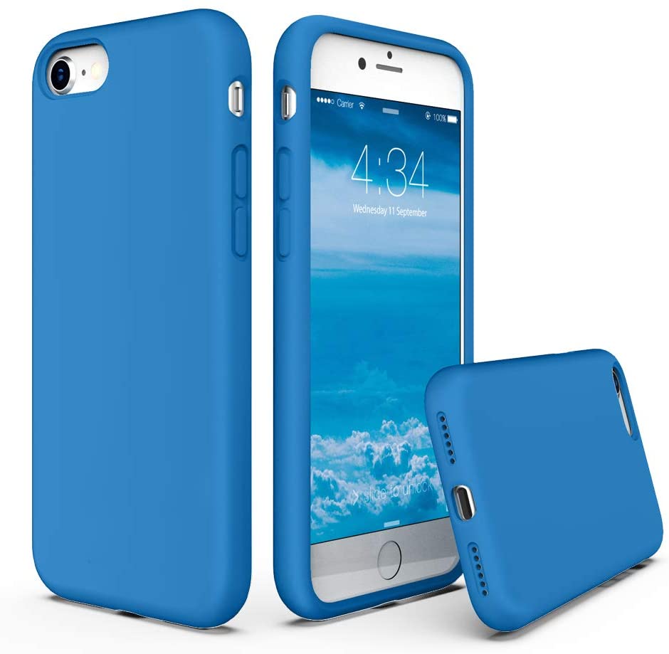 iPHONE SE (2020) / 8 / 7 Pro Silicone Hard Case (Ocean Blue)